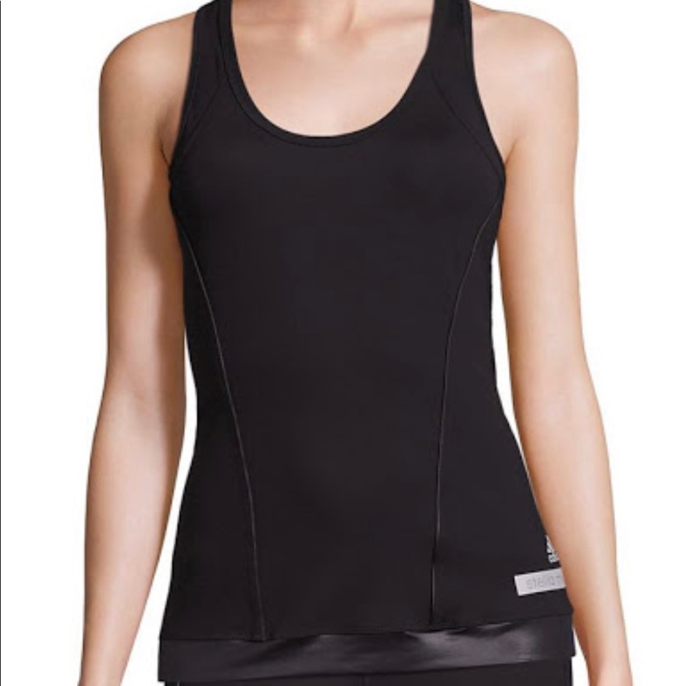 Adidas By Stella McCartney Black Tank, Size Medium